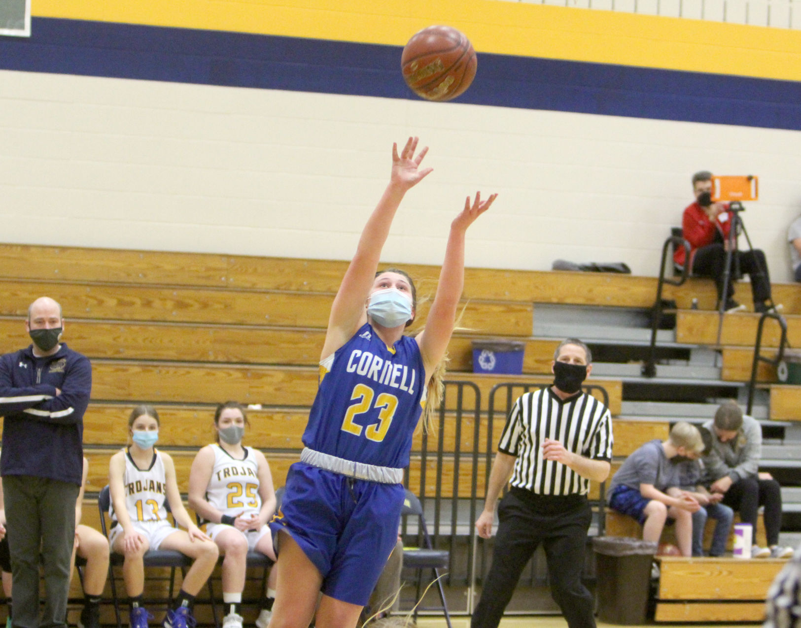 Cornell at New Auburn girls basketball 1-15-21